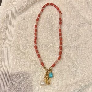 Lizzie Fortunato Red Sea Necklace